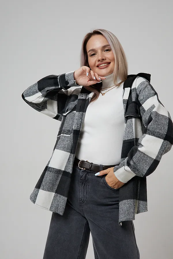 Рубашка РЖКК-01 НАТАЛИ, черный - фото 2