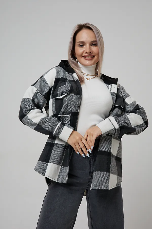 Рубашка РЖКК-01 НАТАЛИ, черный - фото 2