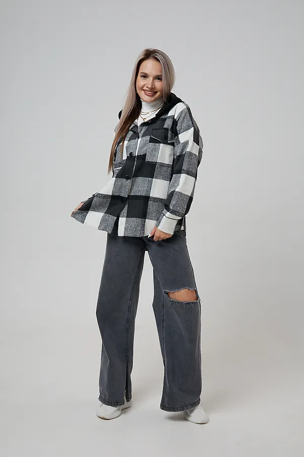 Рубашка РЖКК-01 НАТАЛИ, черный - фото 2