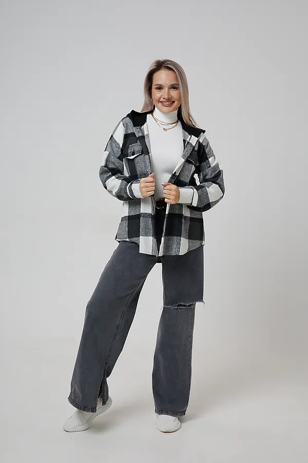 Рубашка РЖКК-01 НАТАЛИ, черный - фото 2