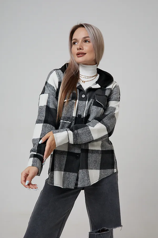 Рубашка РЖКК-01 НАТАЛИ, черный - фото 2