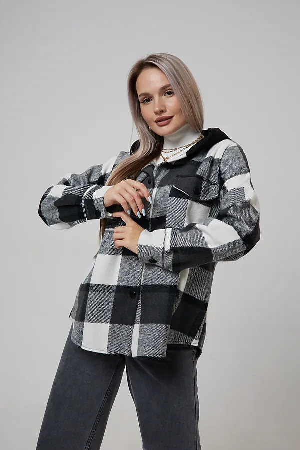 Рубашка РЖКК-01 НАТАЛИ, черный - фото 2