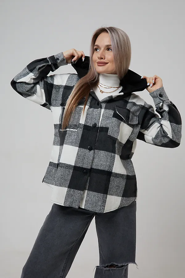 Рубашка РЖКК-01 НАТАЛИ, черный - фото 2