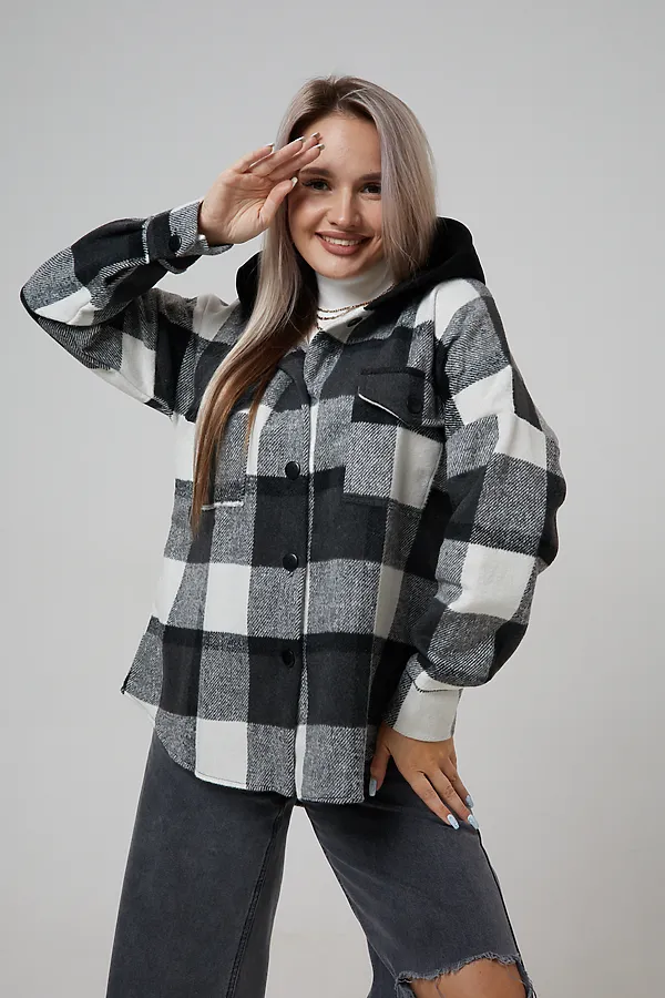 Рубашка РЖКК-01 НАТАЛИ, черный - фото 2