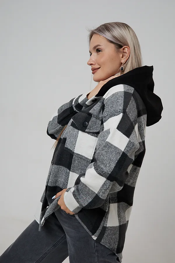 Рубашка РЖКК-01 НАТАЛИ, черный - фото 2