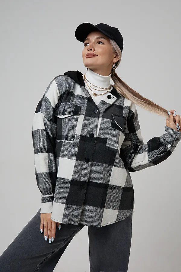 Рубашка РЖКК-01 НАТАЛИ, черный - фото 2