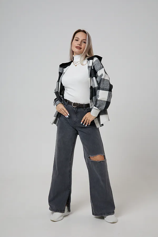 Рубашка РЖКК-01 НАТАЛИ, черный - фото 2