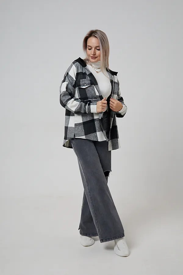 Рубашка РЖКК-01 НАТАЛИ, черный - фото 2