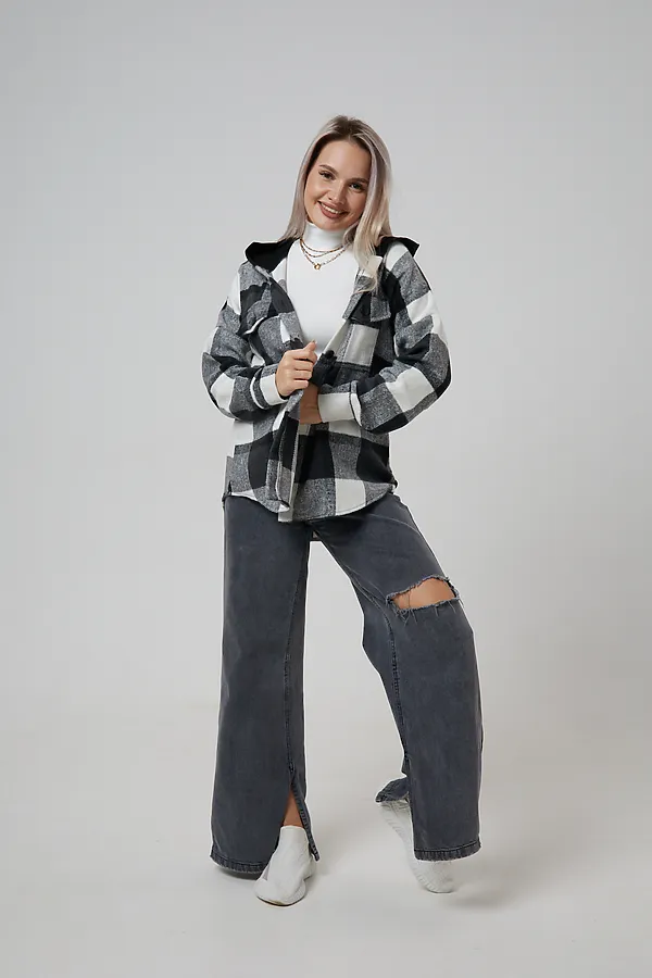 Рубашка РЖКК-01 НАТАЛИ, черный - фото 2