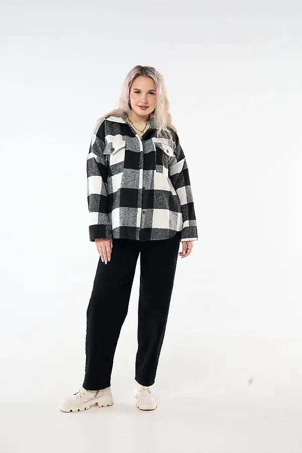 Рубашка РЖК-01 НАТАЛИ, черный - фото 2