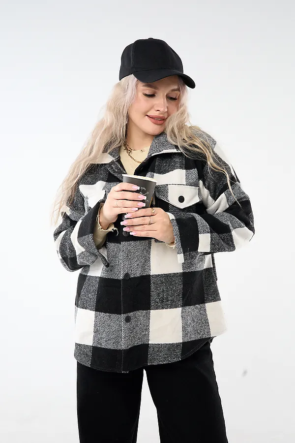 Рубашка РЖК-01 НАТАЛИ, черный - фото 2