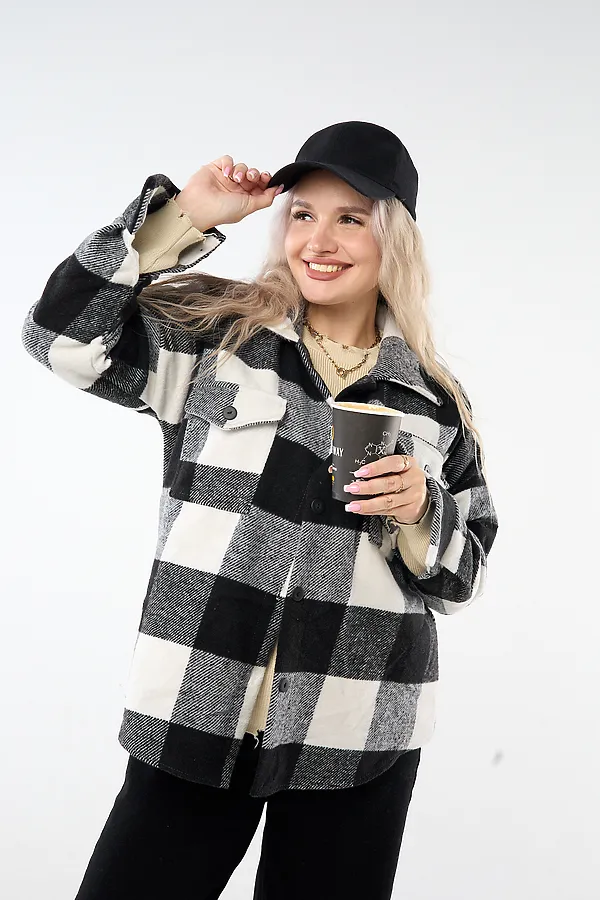 Рубашка РЖК-01 НАТАЛИ, черный - фото 2