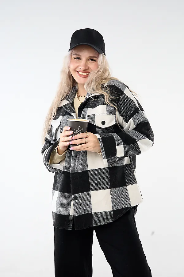 Рубашка РЖК-01 НАТАЛИ, черный - фото 2