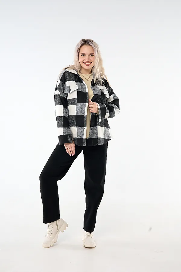 Рубашка РЖК-01 НАТАЛИ, черный - фото 2