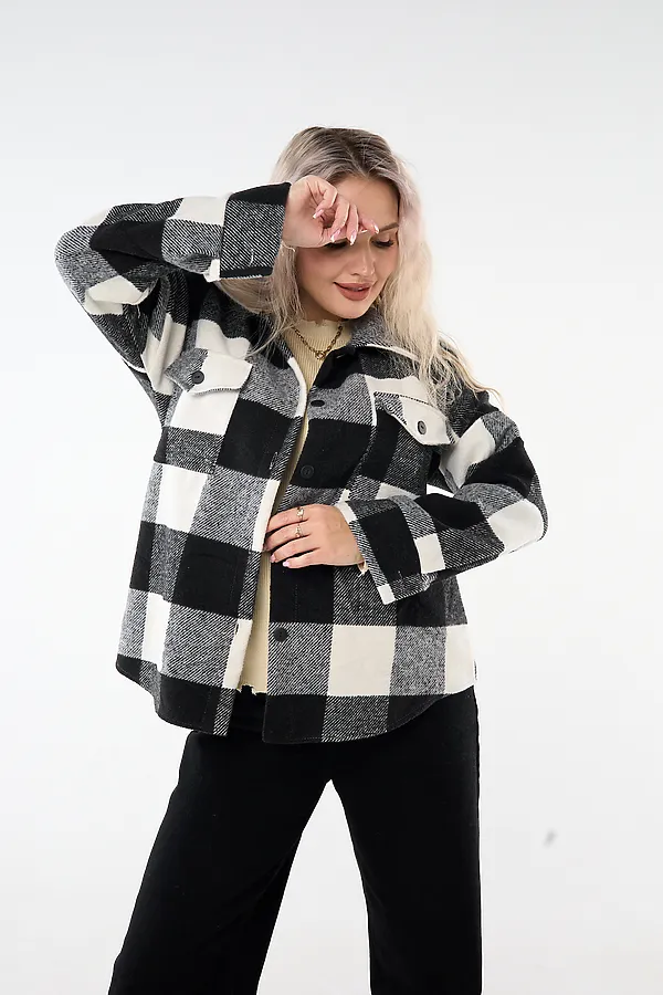 Рубашка РЖК-01 НАТАЛИ, черный - фото 2