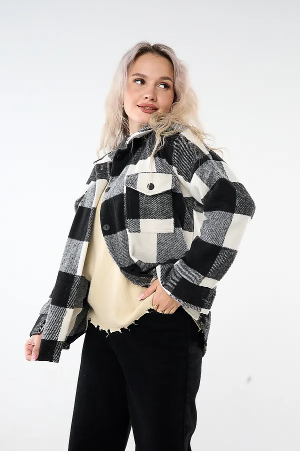 Рубашка РЖК-01 НАТАЛИ, черный - фото 2