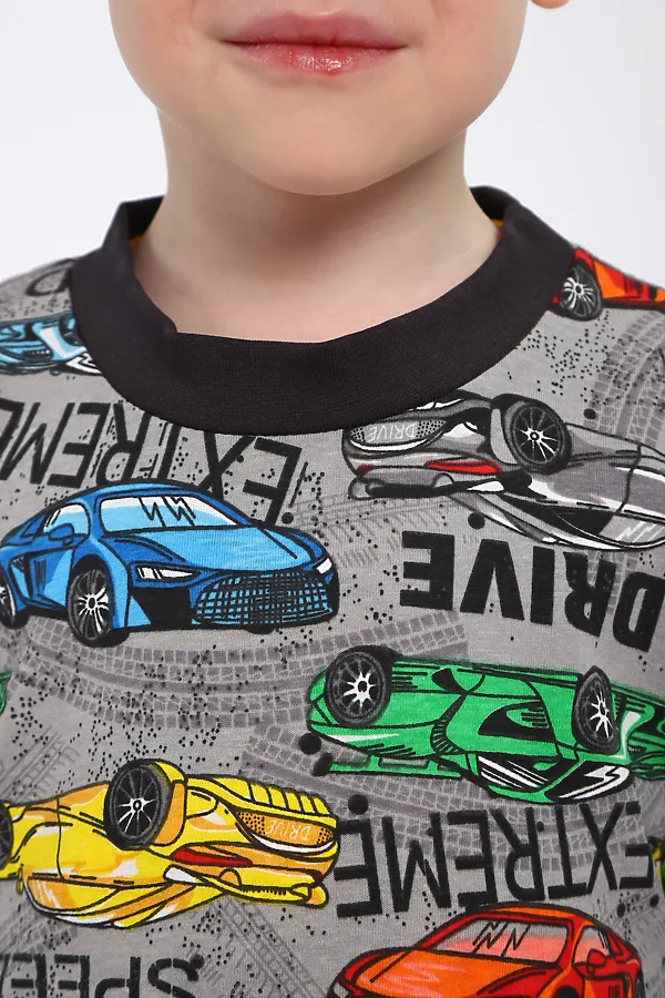 Пижама с брюками арт. ПМ-013-061 НАТАЛИ, мультиколор - фото 2