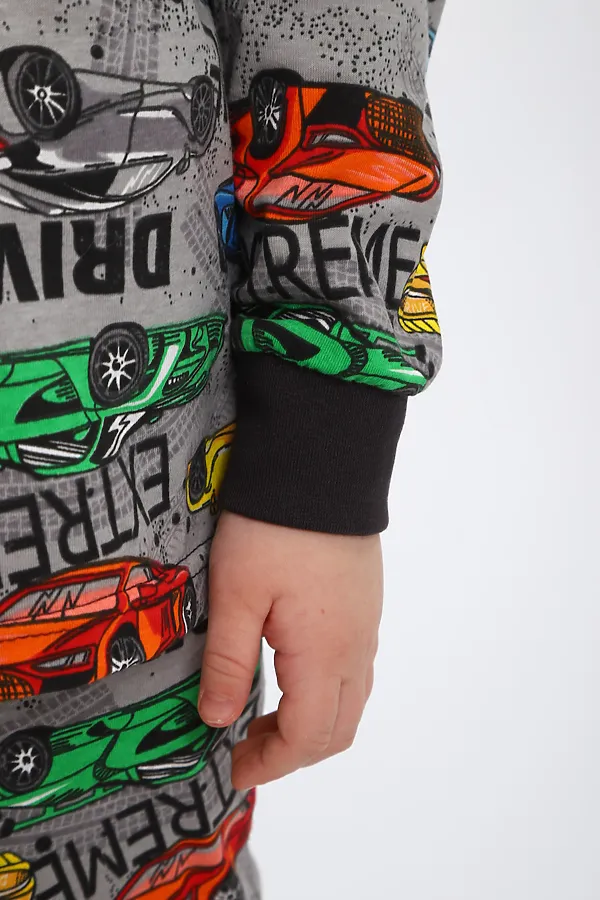 Пижама с брюками арт. ПМ-013-061 НАТАЛИ, мультиколор - фото 2