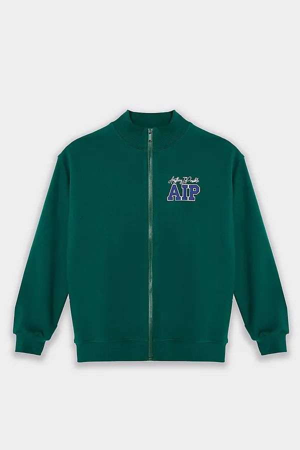 Толстовка для мальчиков MARK FORMELLE, зеленый +печать - фото 2