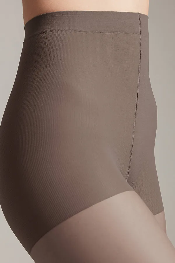 CONTE ACTIVE SOFT 20 Колготки женские с утягивающими шортиками для чувствительной кожи CONTE ELEGANT, графитовый - фото 2