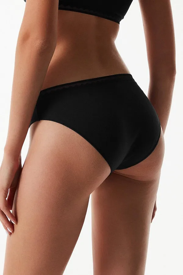 CONTE CLASSIC BASIC LB 1347.1 Трусы женские (в коробке) CONTE ELEGANT, черный - фото 2