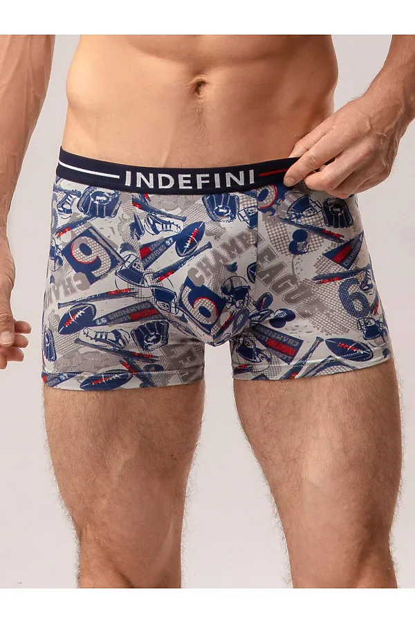 Трусы INDEFINI, серый - фото 2