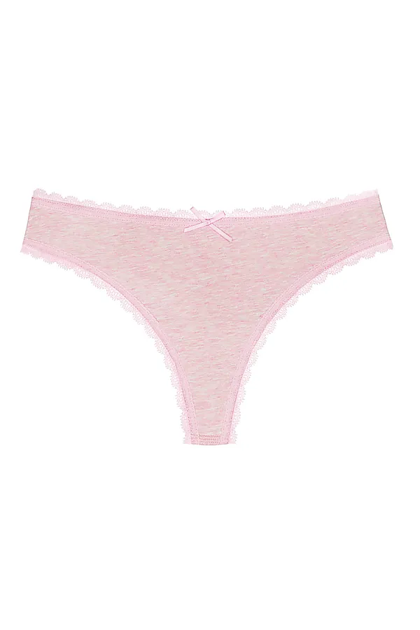CONTE VINTAGE LST 780 Трусы женские "стринг" (в коробке) CONTE ELEGANT, розовый - фото 2