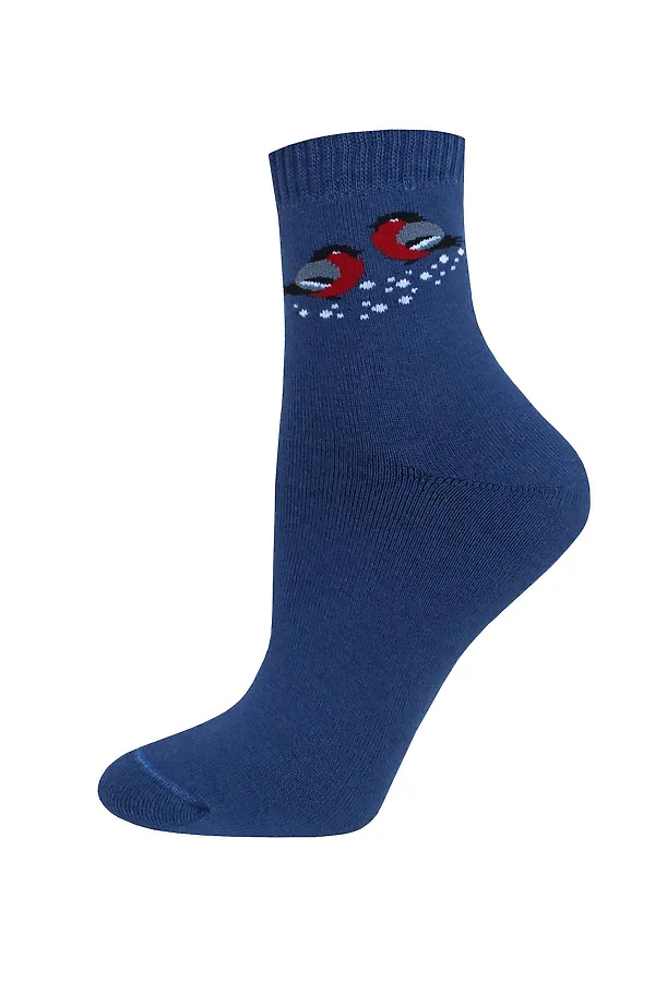 Брестские Носки женские 1408 ARCTIC (махровые) БРЕСТСКИЕ, темный джинс - фото 2