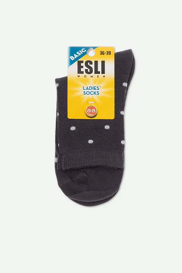 ESLI BASIC Носки женские ESLI, темно-серый - фото 2