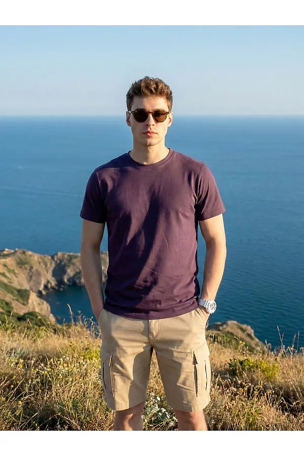 Футболка F5, сливовый - фото 2