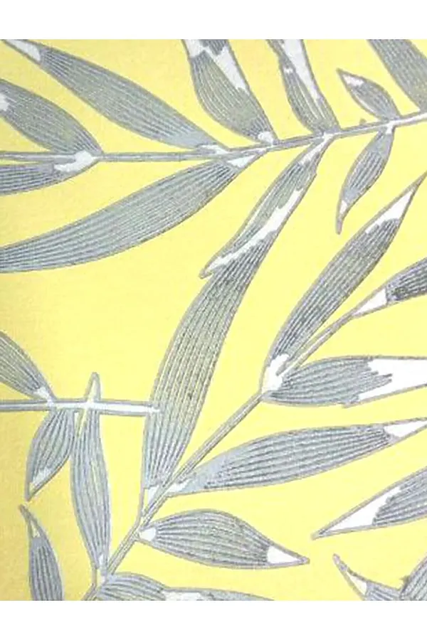 Футболка с принтом свободная из премиального 100% хлопка VILATTE, белый_листья - фото 2