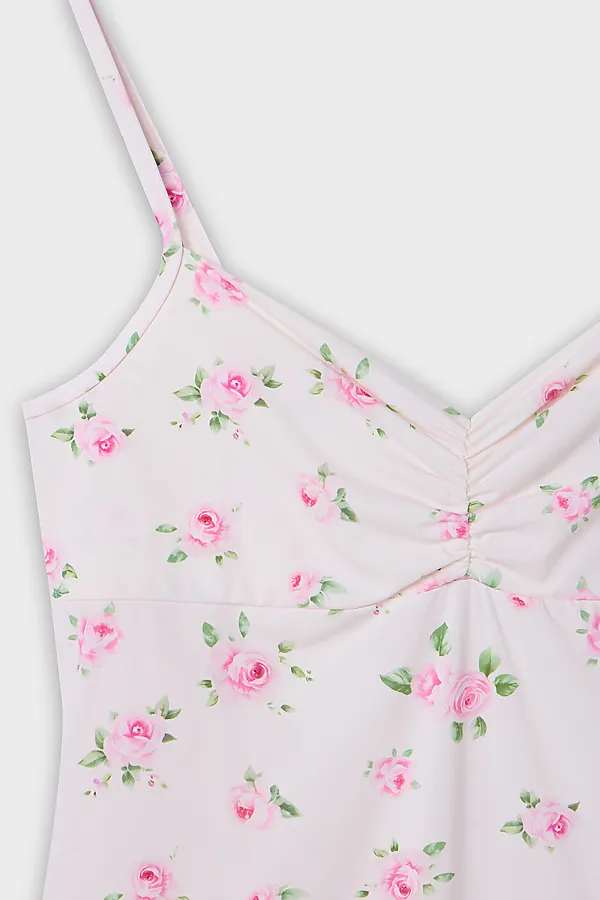 Сорочка ночная женская MARK FORMELLE, цветы на розовом - фото 2