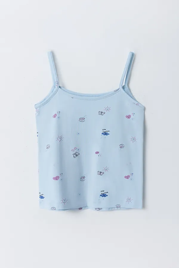 Комплект женский (топ, шорты) MARK FORMELLE, ракушки на голубом - фото 2