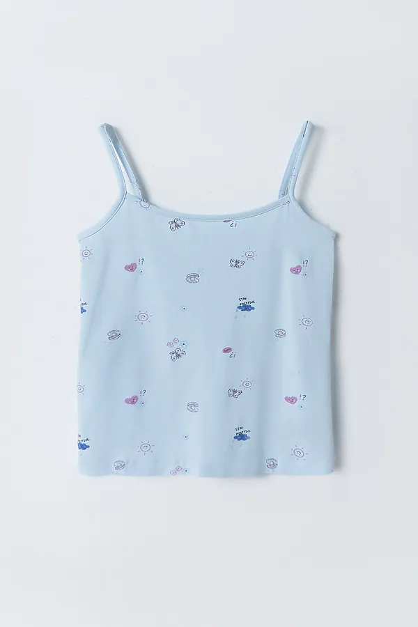 Комплект женский (топ, шорты) MARK FORMELLE, ракушки на голубом - фото 2