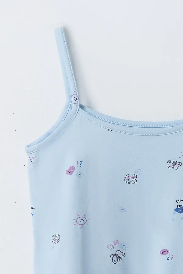 Комплект женский (топ, шорты) MARK FORMELLE, ракушки на голубом - фото 2