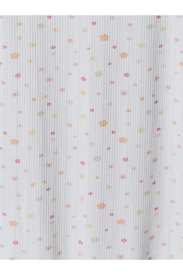 Комплект женский (джемпер, шорты) MARK FORMELLE, цветы на белом - фото 2