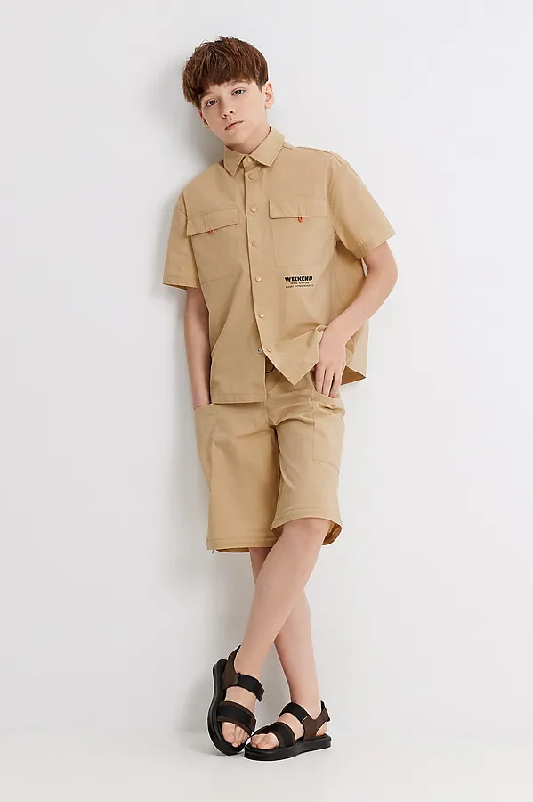 Брюки ACOOLA, бежевый - фото 2