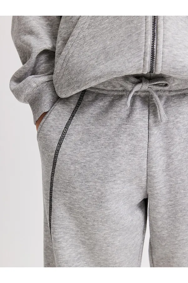 Брюки ACOOLA, серый меланж - фото 2