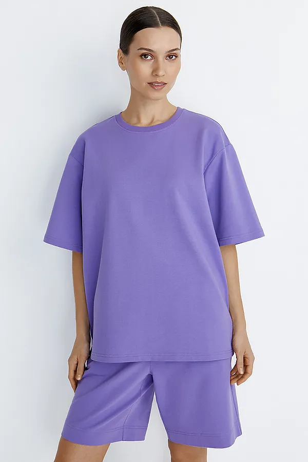 Футболка OMSA, lavanda (фиолетовый) - фото 2