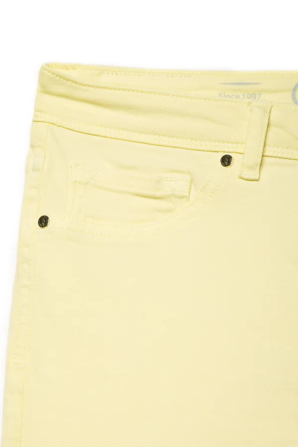 Моделирующие Soft Touch джинсы CONTE ELEGANT, пастельный желтый - фото 2