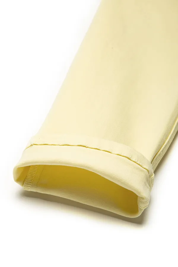 Моделирующие Soft Touch джинсы CONTE ELEGANT, пастельный желтый - фото 2