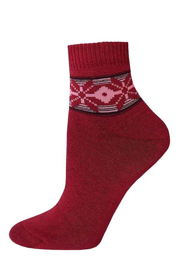Брестские 1407 Arctic Носки женские (Махровые, Укороченные) БРЕСТСКИЕ, темно-бордовый - фото 2