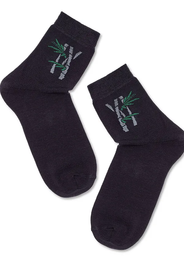 Брестские Носки женские 1501 BAMBOO БРЕСТСКИЕ, темно-серый - фото 2