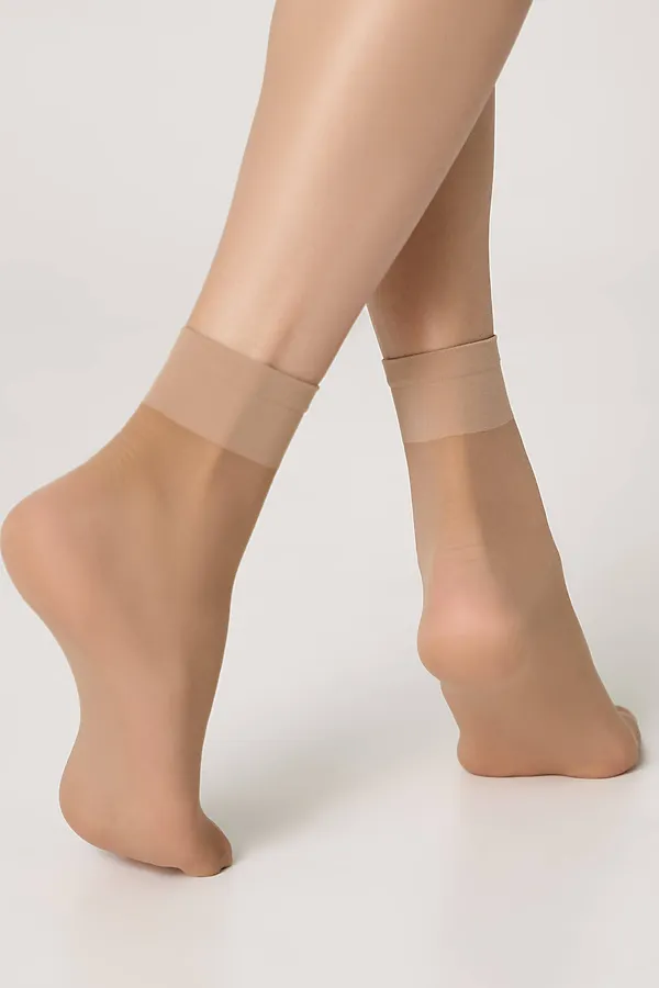 CONTE SOLO 40 (2 пары) Носки женские CONTE ELEGANT, натуральный - фото 2