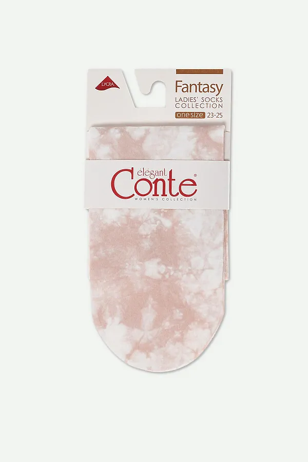 CONTE FANTASY Плотные носки с рисунком «Pink mood» CONTE ELEGANT, микс - фото 2