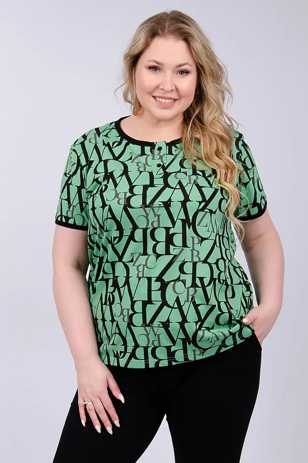 Костюм с бриджами Альфа НАТАЛИ, зеленый - фото 2