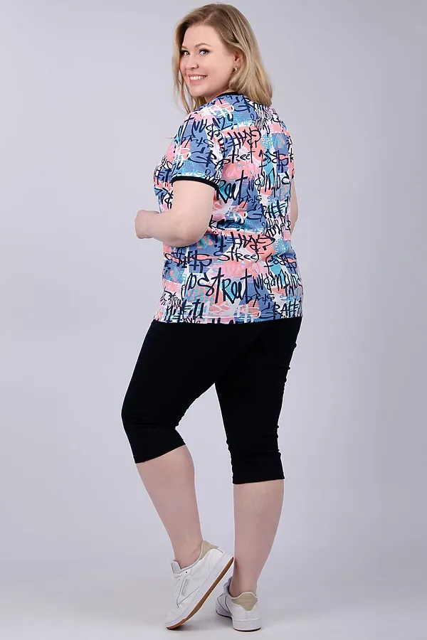 Костюм с бриджами Альфа НАТАЛИ, синий - фото 2