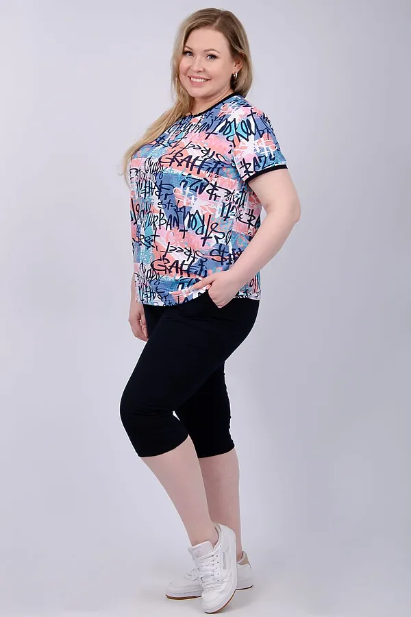 Костюм с бриджами Альфа НАТАЛИ, синий - фото 2