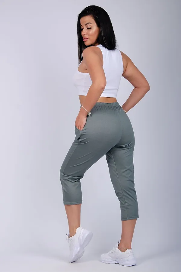 Бриджи Аморе НАТАЛИ, полынь - фото 2