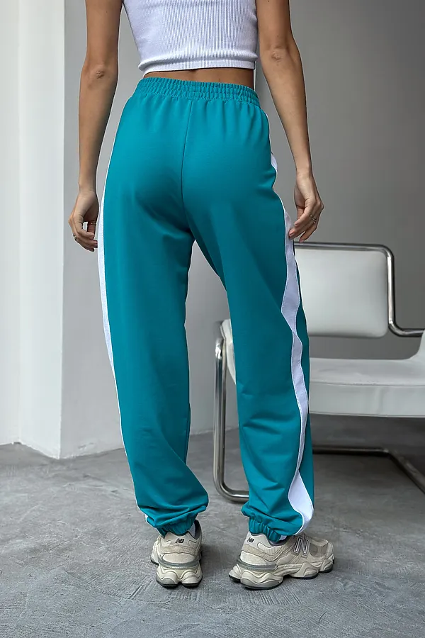 Костюм с брюками Туман НАТАЛИ, бирюзовый - фото 2